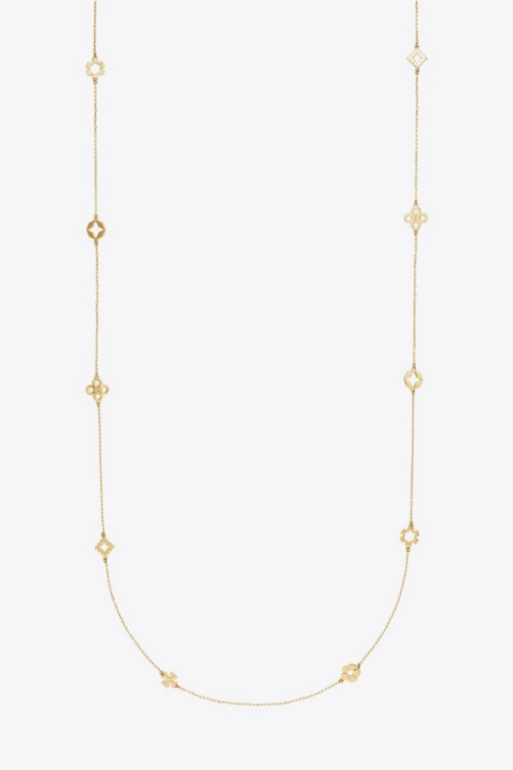 FORGET ME NOT LONG NECKLACE