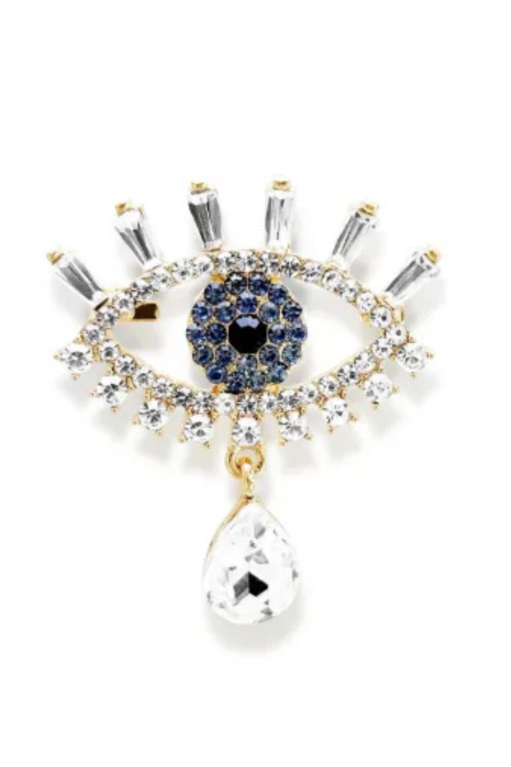 HZMER JEWELLERY evil eye brooch