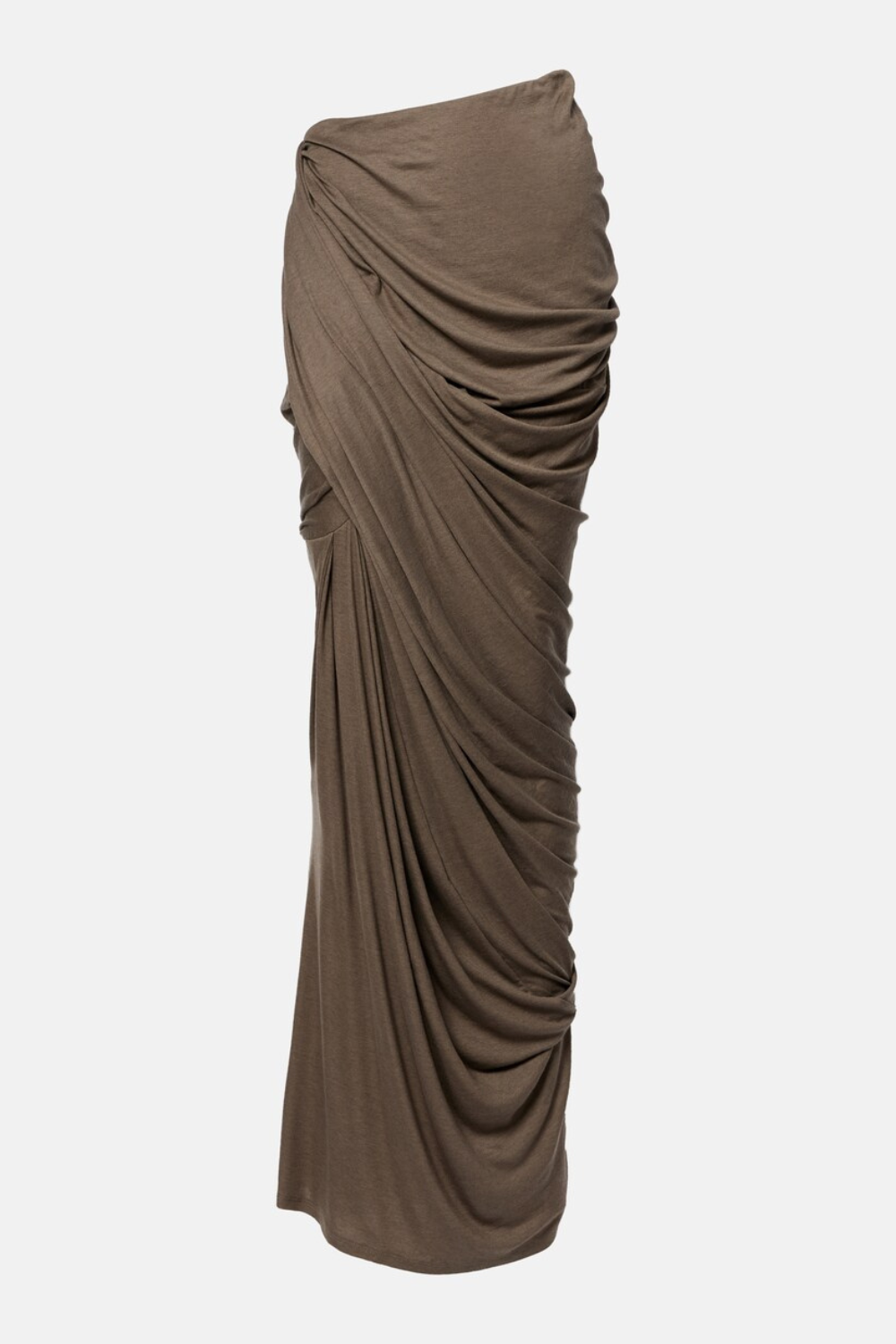 Entire Studios Draped jersey maxi skirt