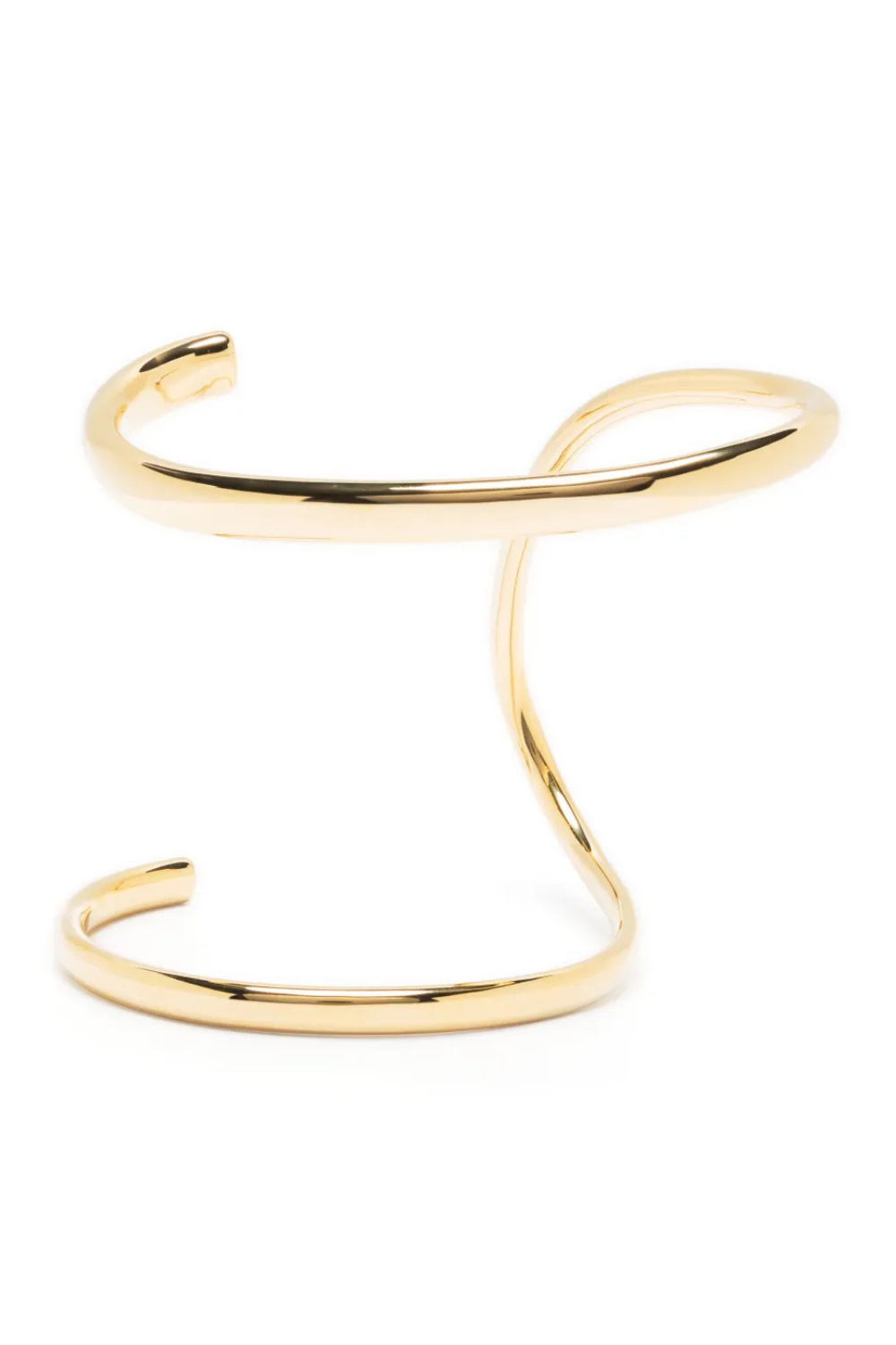 Charlotte Chesnais Surma gold-plated cuff bracelet
