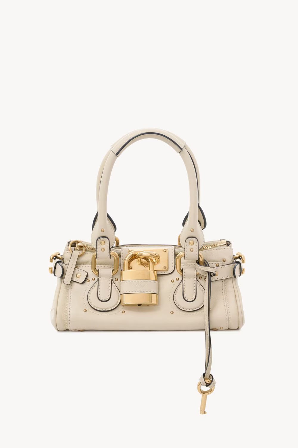 Small Paddington bag in grained leather
