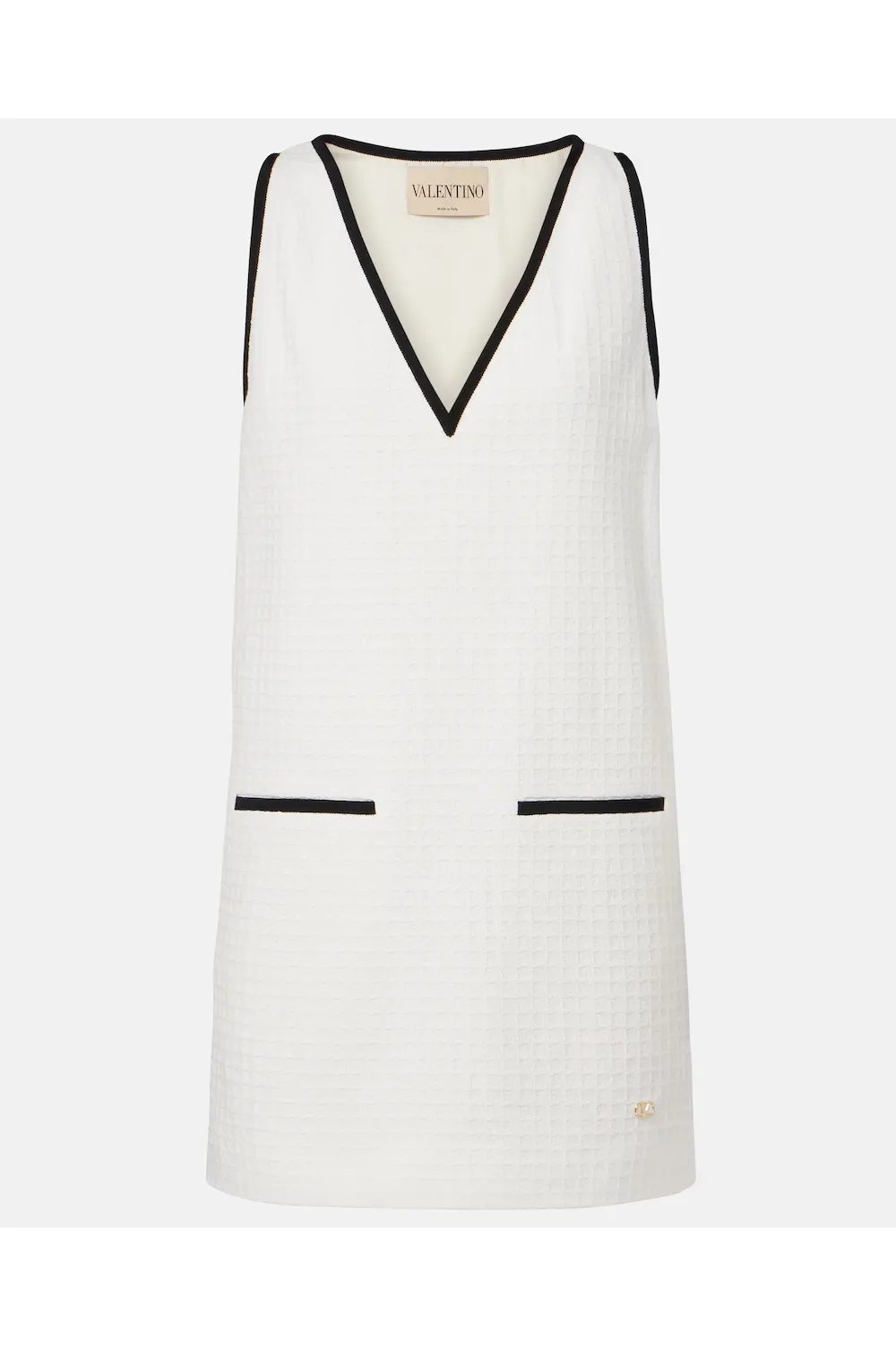 Valentino Cotton tweed minidress