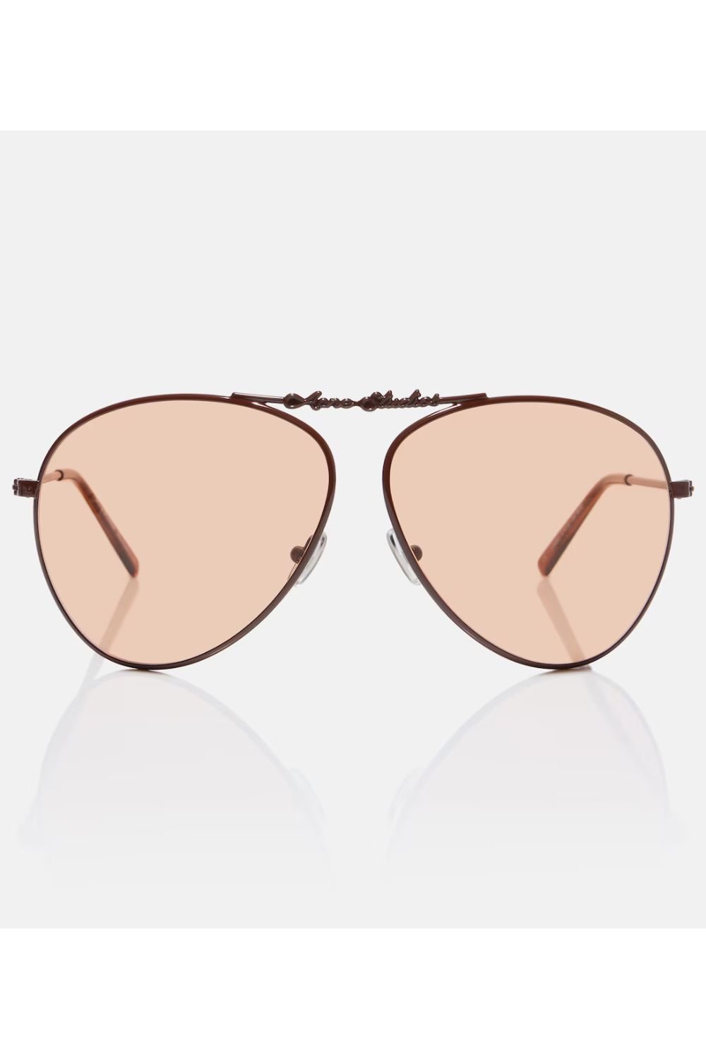 Acne Studios Logo aviator sunglasses