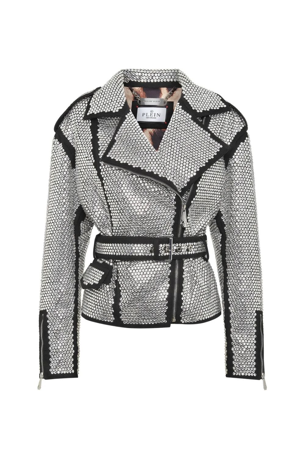 Philipp Plein crystal-embellished jacket