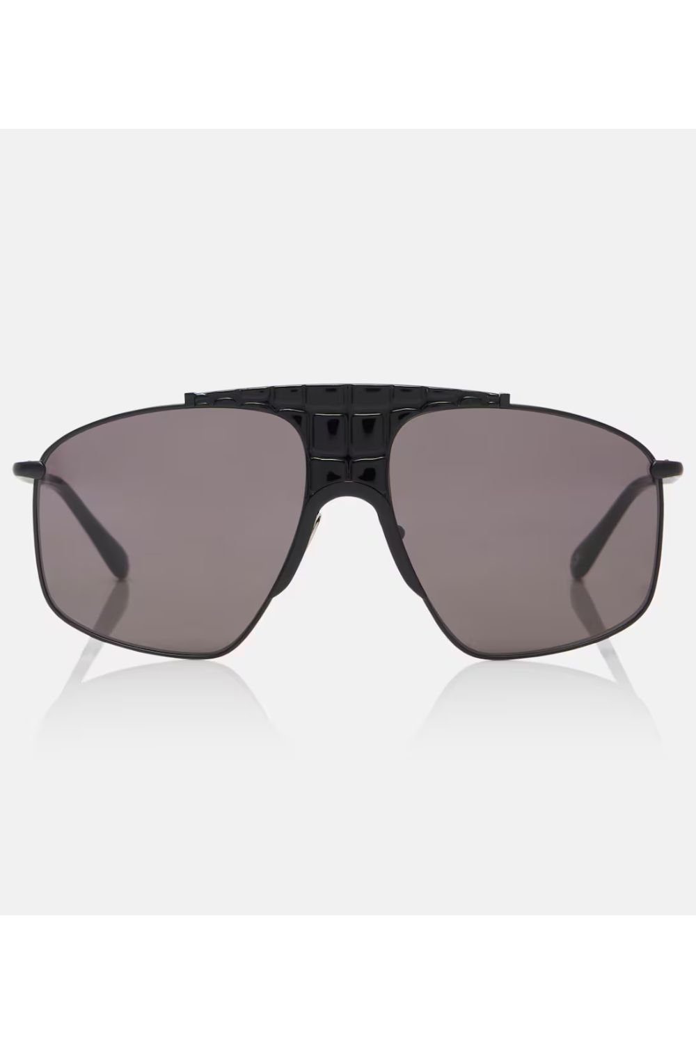 Alaïa Lettering Logo aviator sunglasses