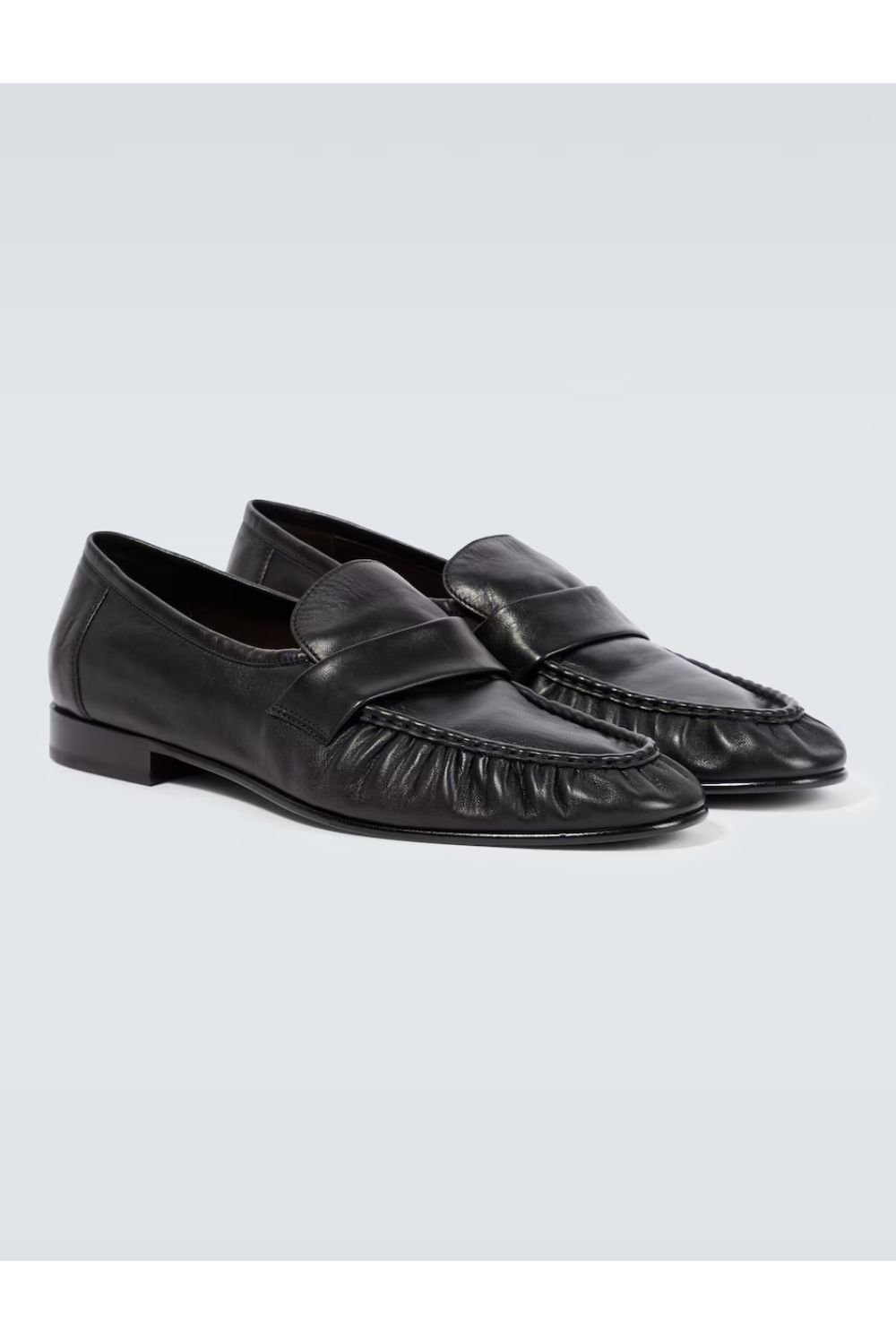 The Row Soft leather loafers