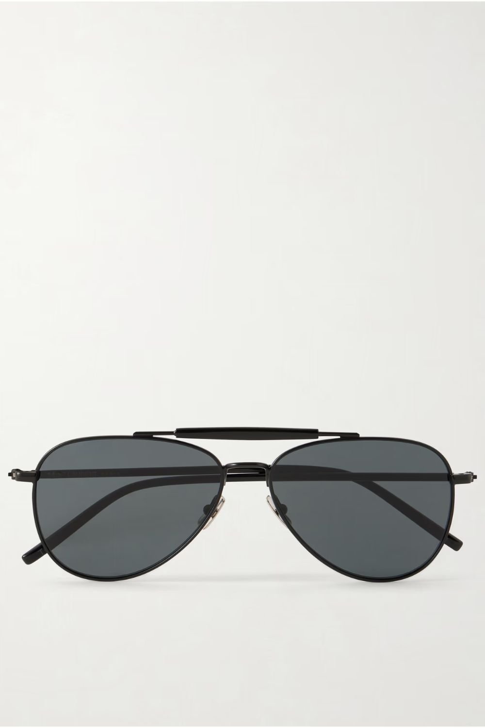 SAINT LAURENT EYEWEAR SL 864 aviator-style metal sunglasses
