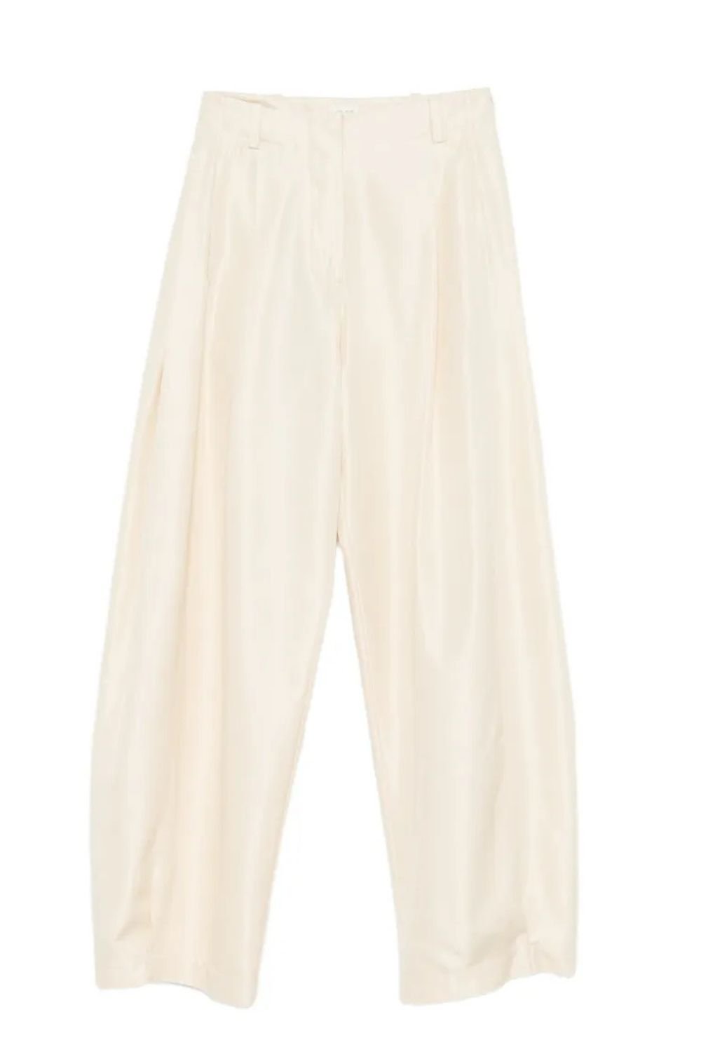 The Row Karoline pleated wide-leg trousers