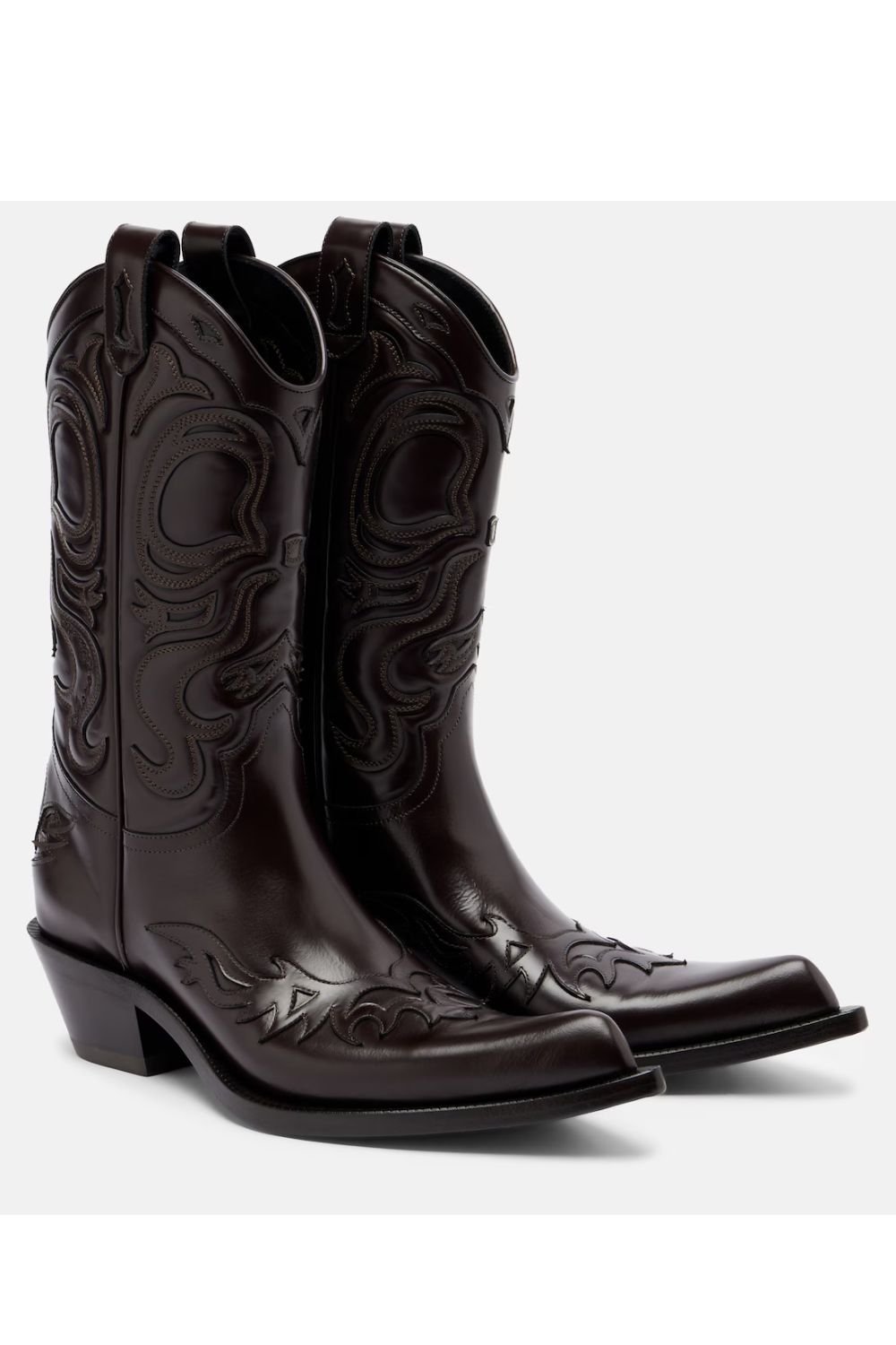 Acne Studios Bouni leather cowboy boots