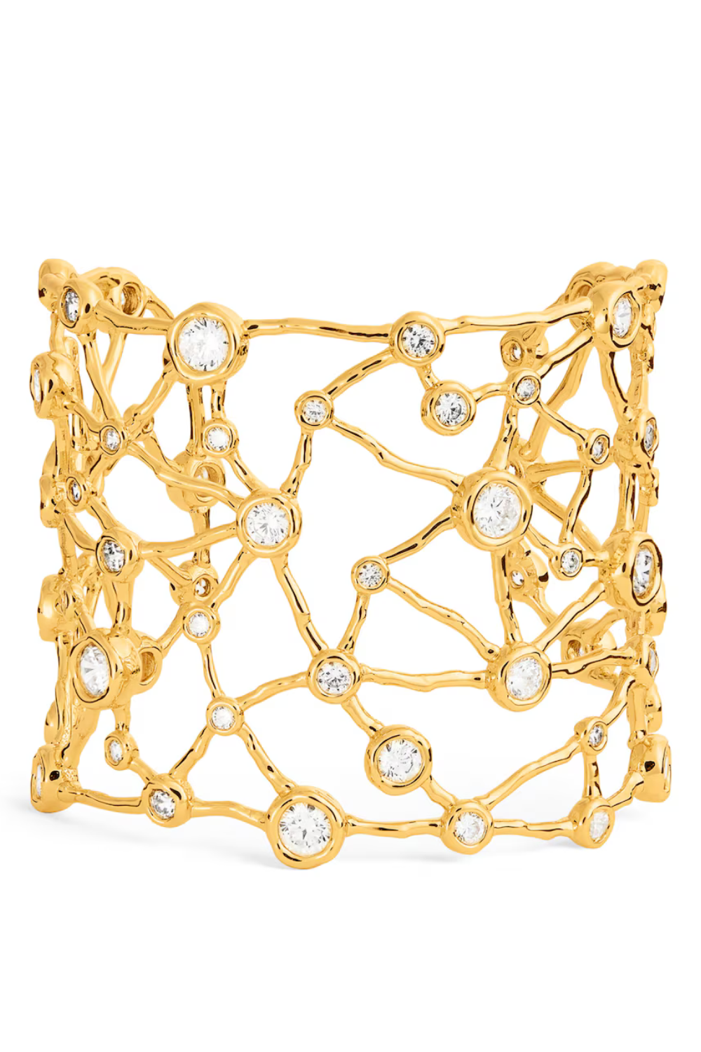 Alexis Bittar Gold-Plated Asterales Celestial Cuff Bracelet