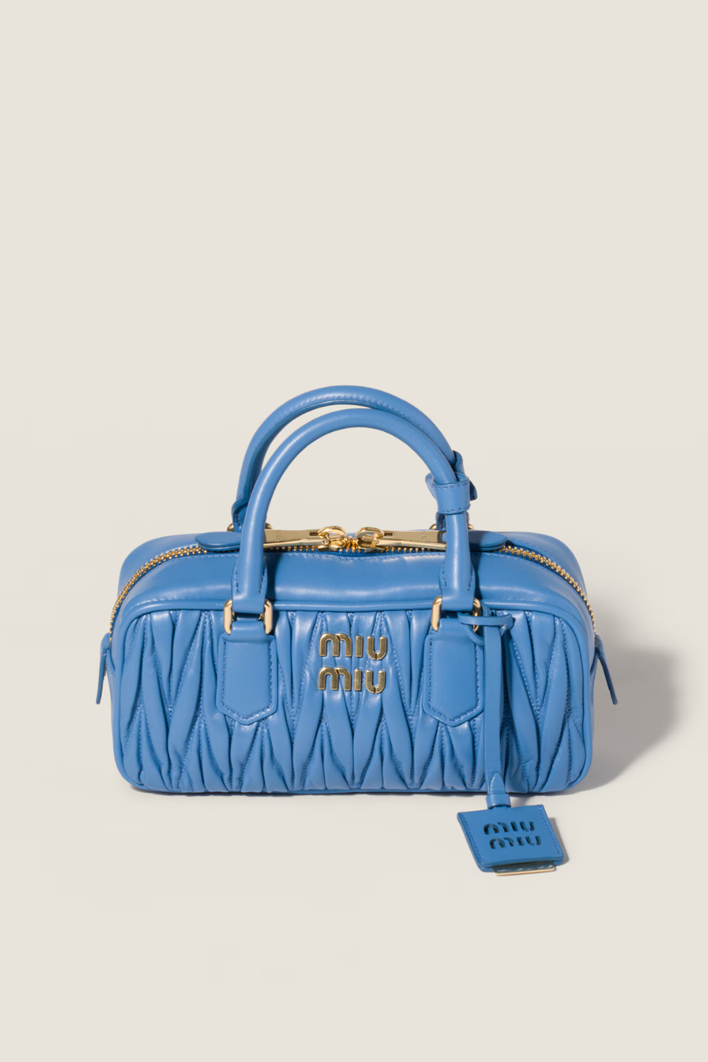Arcadie matelassé nappa leather bag