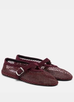 Alaïa Fishnet Flats