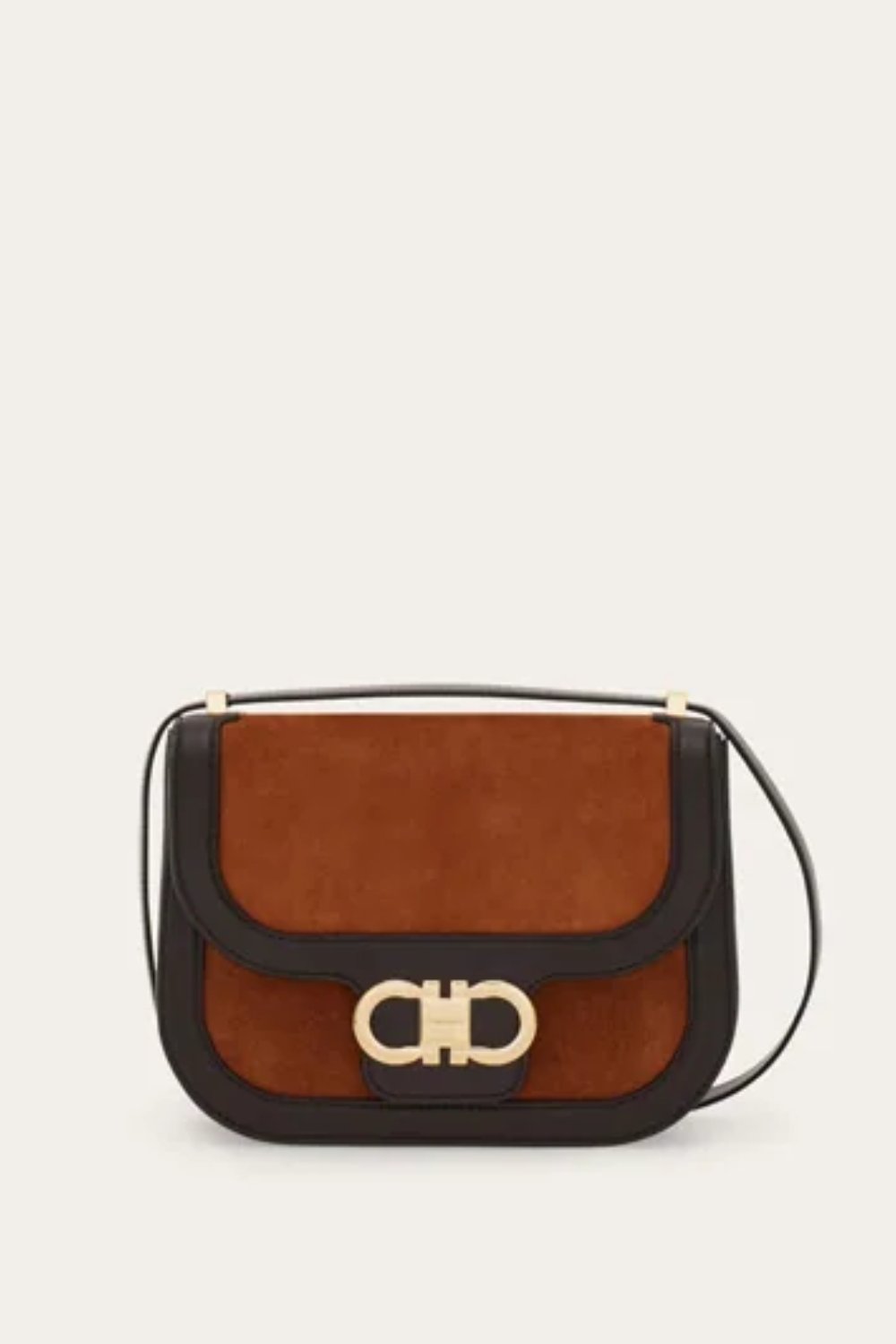 Double Gancini crossbody bag (XS)