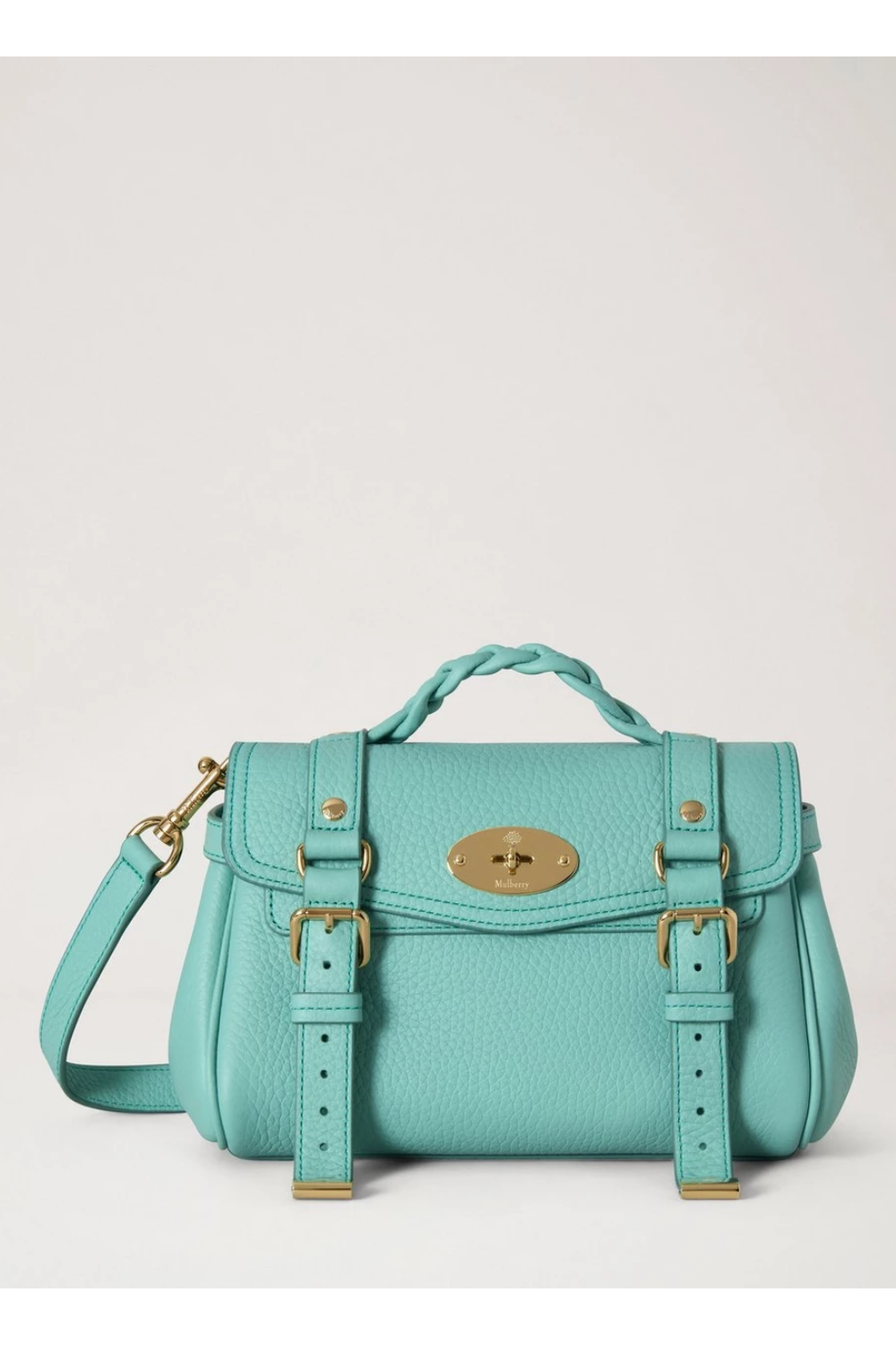 Mini Alexa Marina Blue Heavy Grain