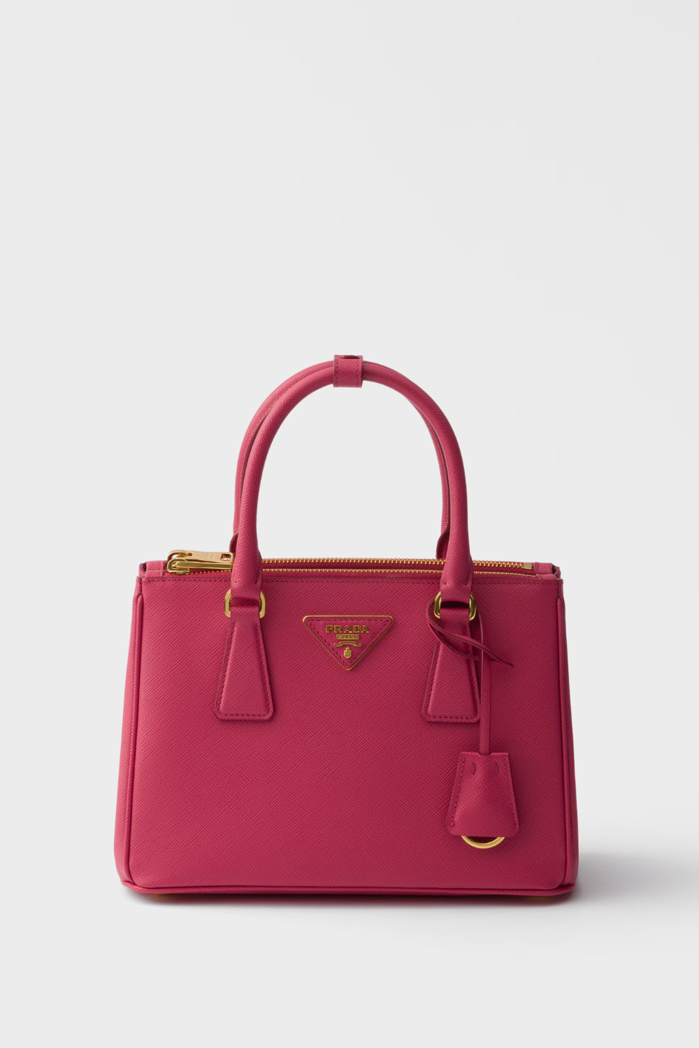 Prada Galleria small Saffiano leather bag Color: Peony Pink