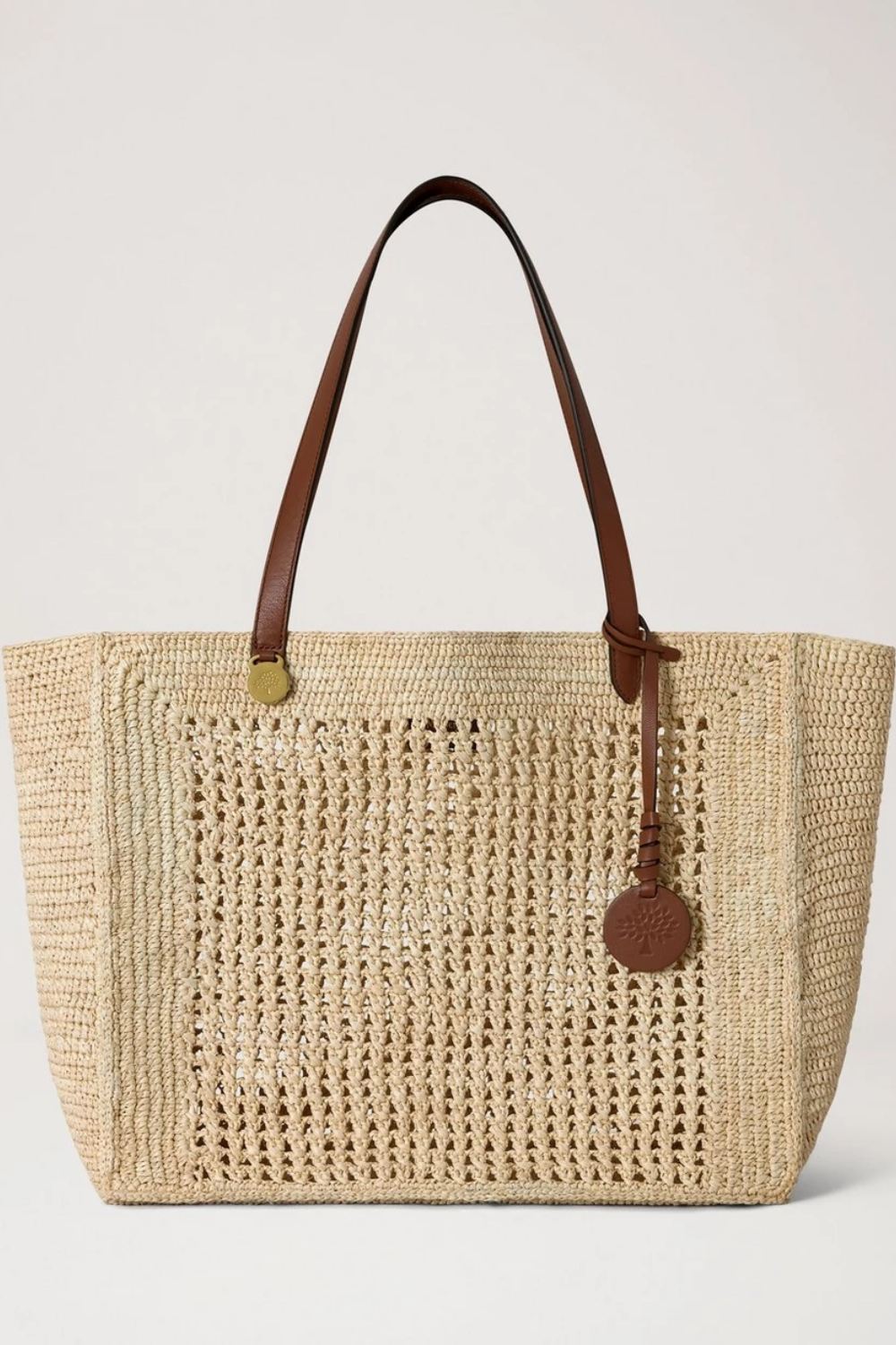 Crochet Tote Natural Crochet Raffia
