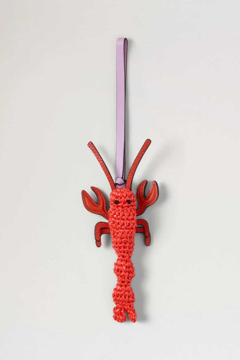British Summer Bag Charm - Lobster Multicolour Mixed Material