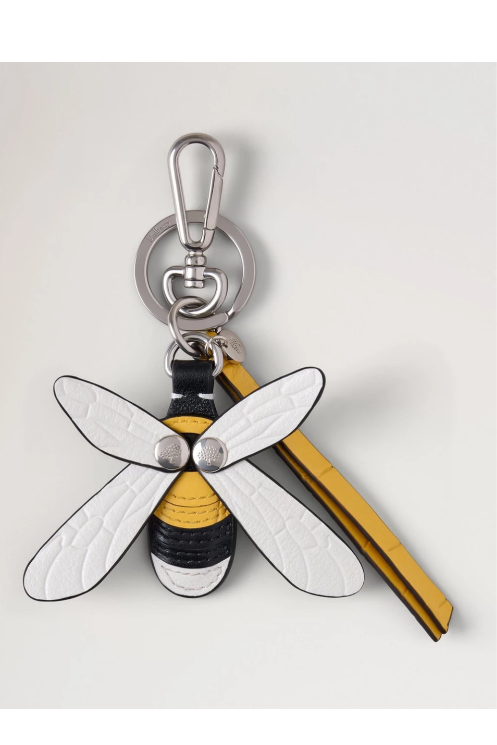 British Summer Keyring - Bumblebee Multicolour Mixed Material