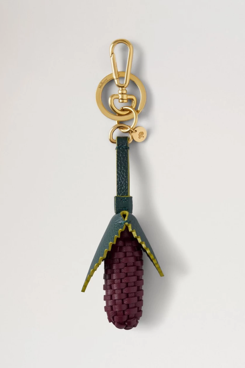 British Summer Keyring - Mulberry Fruit Multicolour Mixed Material