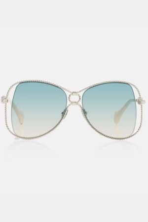 Aquazzura Malibu oversized sunglasses