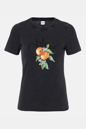 Chloé Printed cotton T-shirt