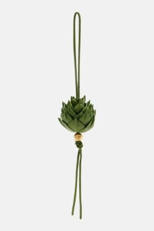 Loewe Artichoke leather bag charm