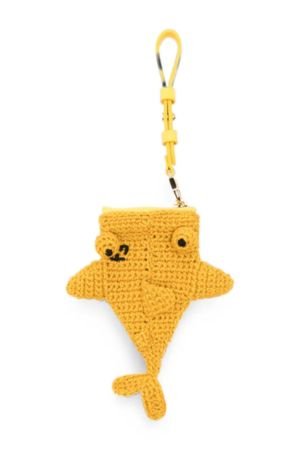 FENDI crochet shark bag charm