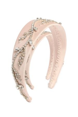 ERDEM crystal-embellished satin headband