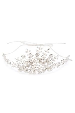 Jennifer Behr Zonya crystal-embellished tiara