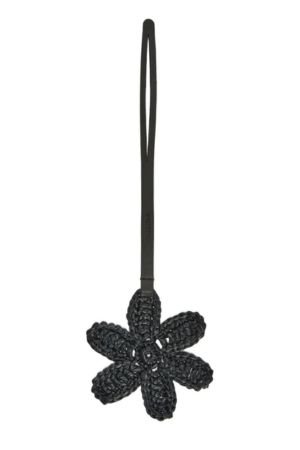 Jil Sander flower bag charm