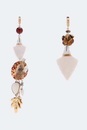 Isabel Marant Anna asymmetric drop earrings