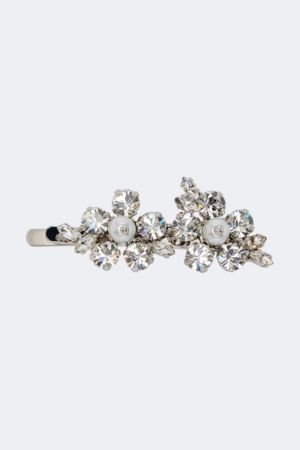 Simone Rocha Floral mini crystal-embellished barrette