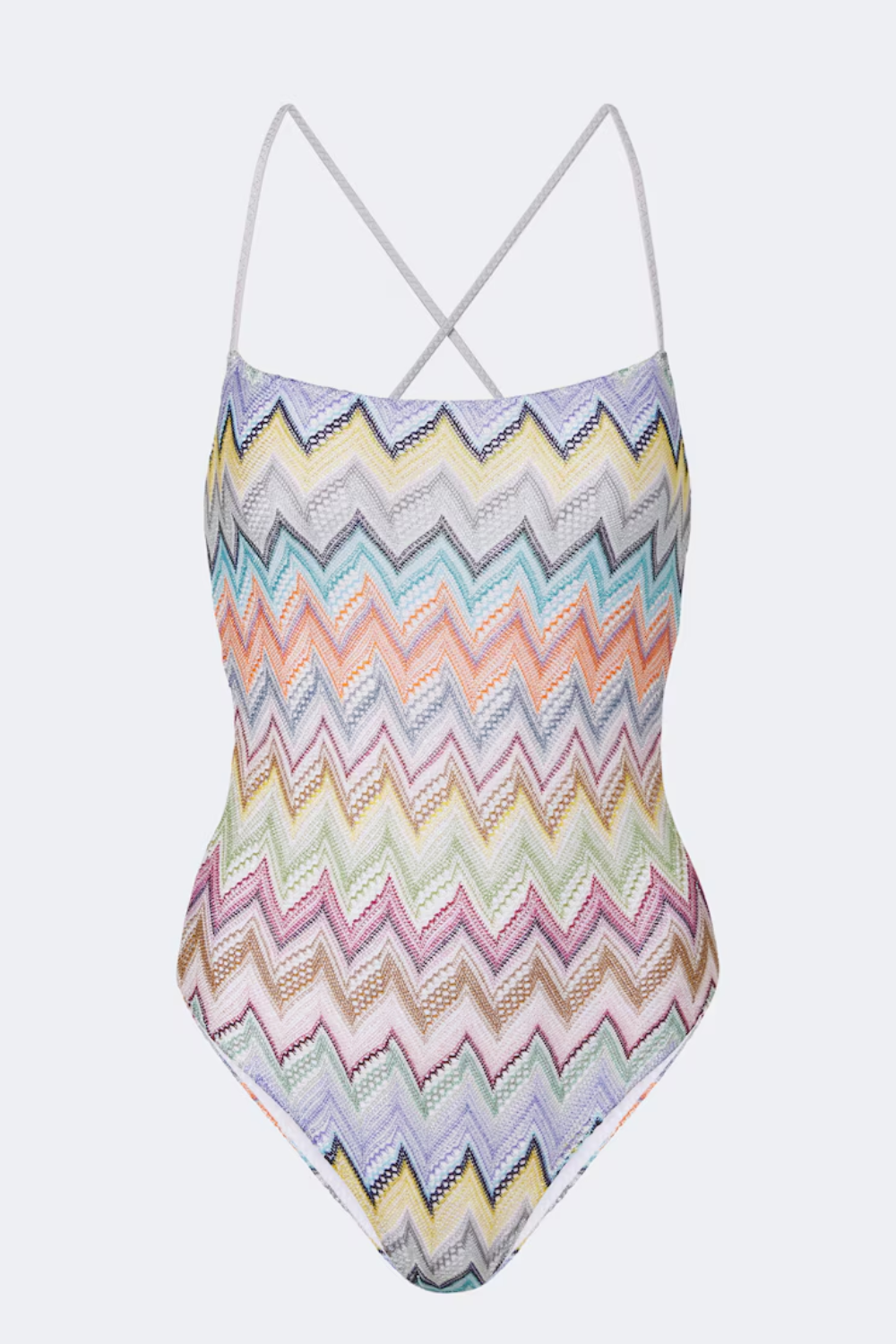 Missoni Zigzag lamé swimsuit