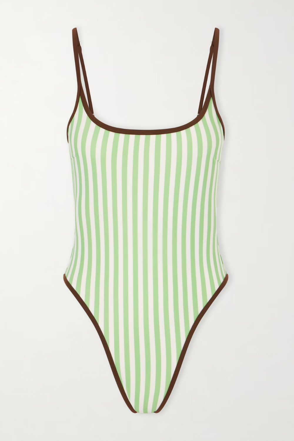HAIGHT Pipping Thidu striped swimsuit