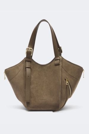 Suede Hammock Tote