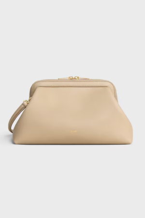 SMALL DOCTOR POUCH IN SUPPLE NATURAL CALFSKIN