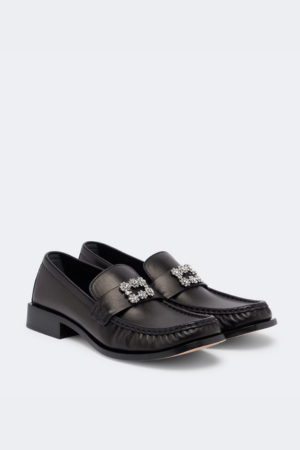 Viv Moc Leather Loafers