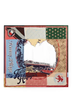 Patchwork Graphic Scarf