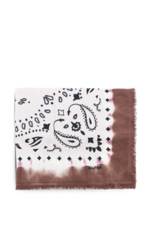 Paisley Fringed Scarf