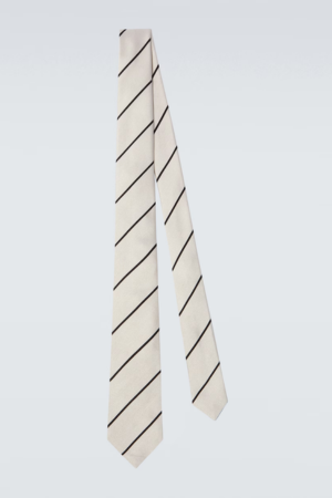 Striped Silk Tie