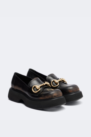 Horsebit Leather Loafers