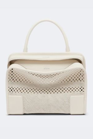 Amazona Woven Leather Bag