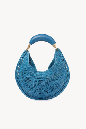 Summer Banana hobo bag in raffia