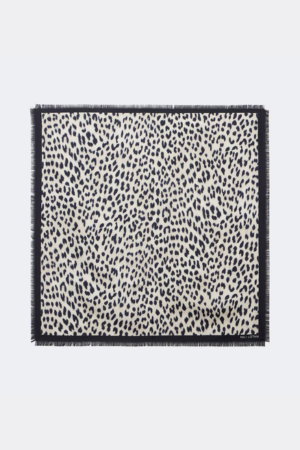 Leopard Silk Scarf