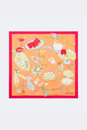 Cocktail Silk Scarf