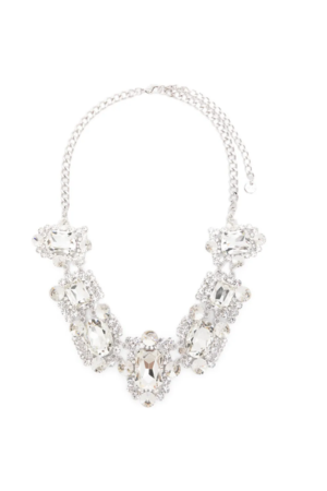 Self-Portrait Crystal Necklace