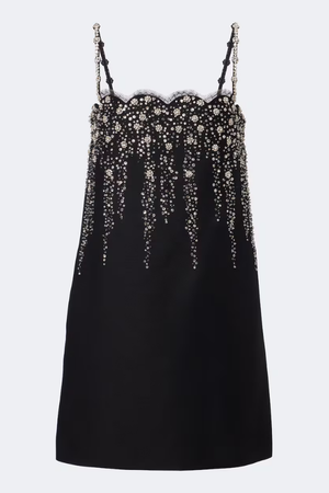 Valentino Crystal Minidress