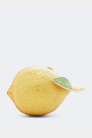 Judith Leiber Couture Lemon Clutch