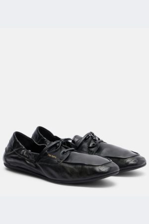Prada Shuffle Boat Shoes