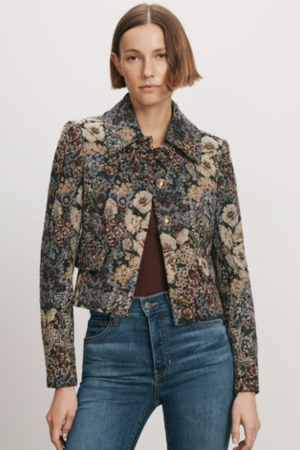 Wilde Floral Brocade Jacket